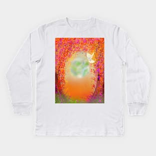 Peace on earth Kids Long Sleeve T-Shirt